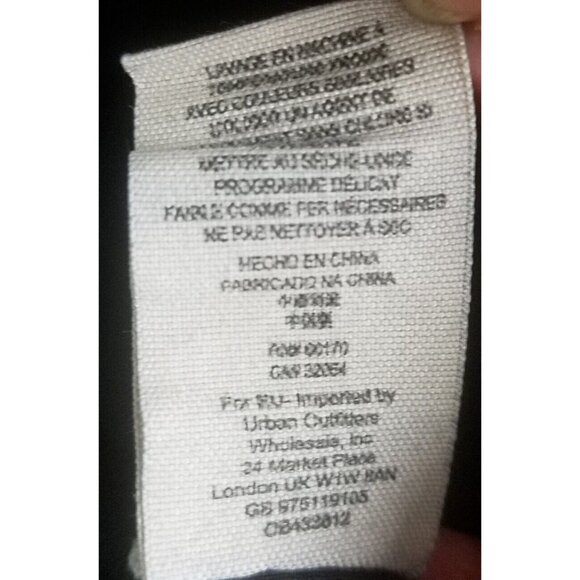 Free People‎ The Midnight Vegan Suede Faux Leather Leggings Black women's M - Picture 6 of 10